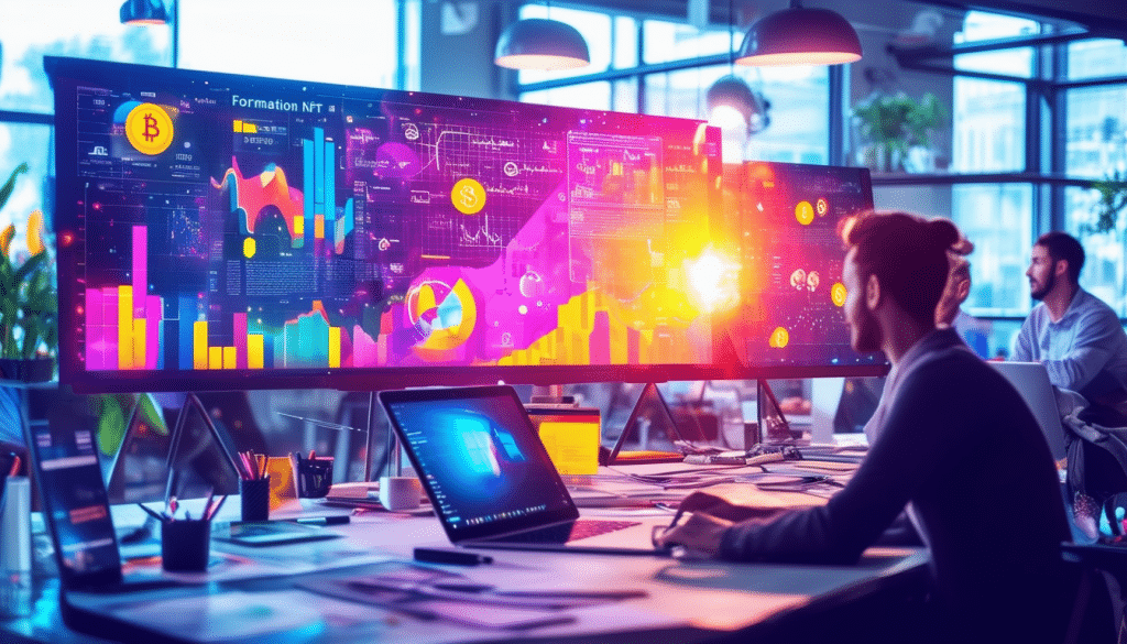 découvrez notre formation sur les nft où vous apprendrez les fondamentaux de la création et de l'échange de jetons non fongibles. maîtrisez les clés pour naviguer dans cet univers numérique en pleine expansion et transformez votre passion en expertise.